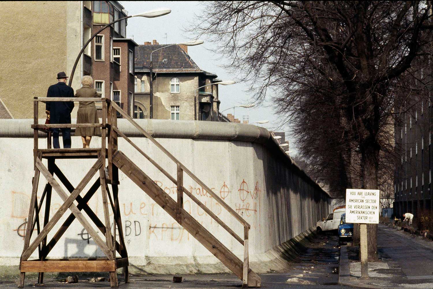 Berliner Mauer damals und heute - Fotovergleich und ...